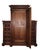 English Aesthetic Movement Armoire, c. 1880, with carved decoration depicting dragons and foliate designs, consisting of...
