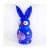 Blue Rabbit Sculpture in Murano Glass from YourMurano For Sale - Image 3 of 5