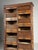 Brown Antique Filing Cabinet with Roller Shutter For Sale - Image 8 of 18