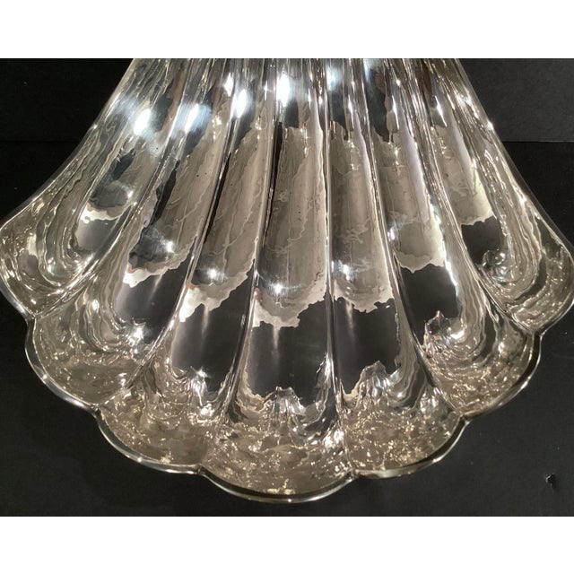 Early 20th Century Sterling Silver Freeform Bowl For Sale - Image 4 of 11