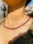Certified 17 Carat Ruby and Diamond in 18K Gold studded with oval cut ruby. This stunning piece of jewelry instantly...