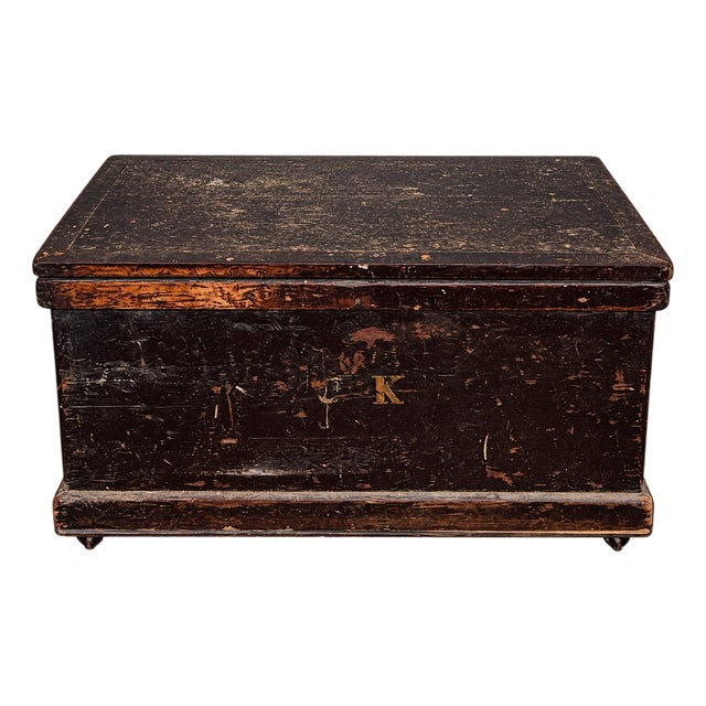 Vintage Tool Chest Trunk For Sale