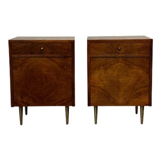 1970s Vintage Nightstands in Rosewood- Pair For Sale