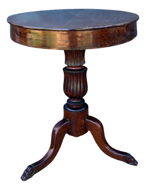 English Regency Style Round Side Table, 1930s