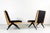 A pair of vintage armchairs from the Type 1312 set, manufactured by Słupskie Fabryki Mebli in the 1960s, Poland. Designed...