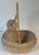 Mid 20th Century Vintage Rabbit Shaped Wicker Basket For Sale - Image 5 of 7