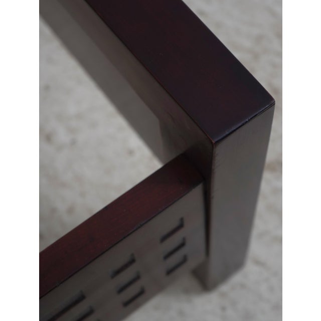 Brown Stickley Cherry 21st C. Queen Size Bed For Sale - Image 8 of 17