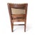 Brown Jacobean Tudor Style Oak Chairs with Green Velvet Upholstery, 1930s For Sale - Image 8 of 12