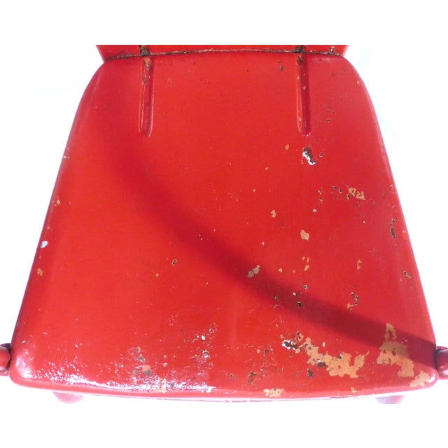 Vintage Steel Cantilever/Springer/Bouncer Patio Chairs - 2 Different For Sale - Image 13 of 17