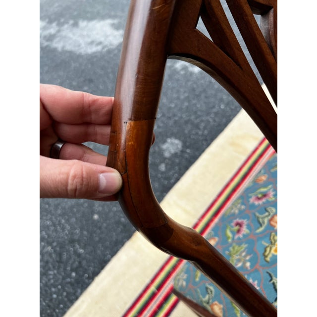 Circa 1790s English George III Carved Mahogany Hepplewhite Dining Chairs- Set of 6 For Sale - Image 6 of 13