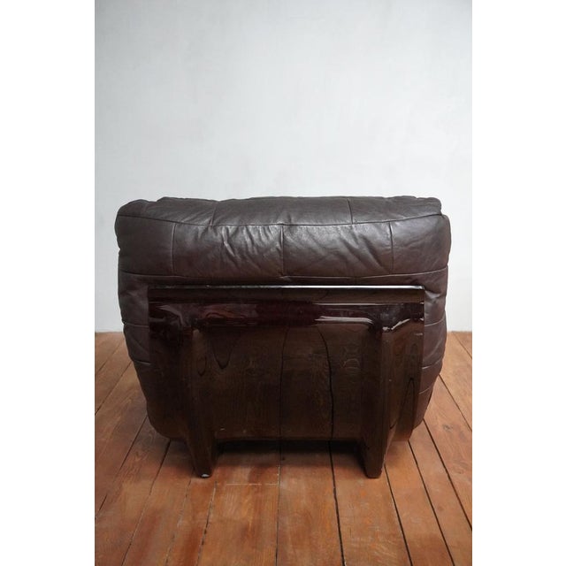 Set of Vintage Lounge Chair and Ottoman by Michel Ducaroy for Ligne Roset, 1970 For Sale - Image 12 of 18