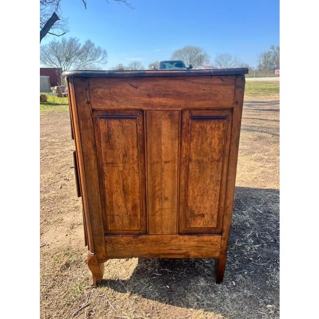 18th Century French Provincial Louis XV Solid Walnut Chest of Drawer / Commodes For Sale - Image 4 of 15