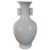 Vintage Chinese Porcelain Vase in White Blanc de Chine Glaze Art Deco Taste For Sale - Image 10 of 10