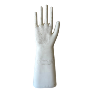 Vintage Porcelain Glove Mold – Industrial Display Hand (1976, Made in England)