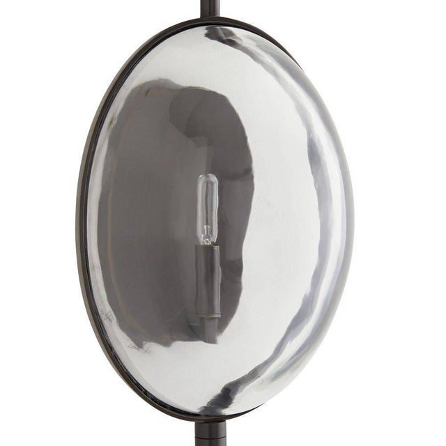 Metal Arteriors Home Aramis Sconce, Black For Sale - Image 7 of 8