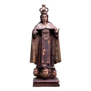 Our Lady of Portillo of Arévalo, 1800s For Sale