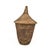 Early 20th Century Early 20th Century Tutsi Lidded Handwoven Basket 19 Inch Rwanda For Sale - Image 5 of 7