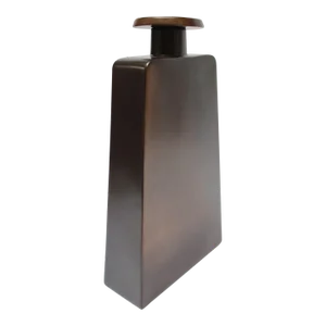 Large Mid-20th Century, American Modern Studio Stoneware Bottle by Kay Finch