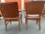 1980s Vintage Leather Armchairs - Set of 4 For Sale - Image 9 of 11