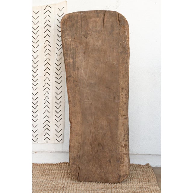 Brown Large African Heritage Senufo Coffee Table For Sale - Image 8 of 9
