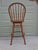 1950's Vintage American Colonial Solid Oak Swivel Bar Stools by Ethan Allen Set of 4 For Sale - Image 10 of 12