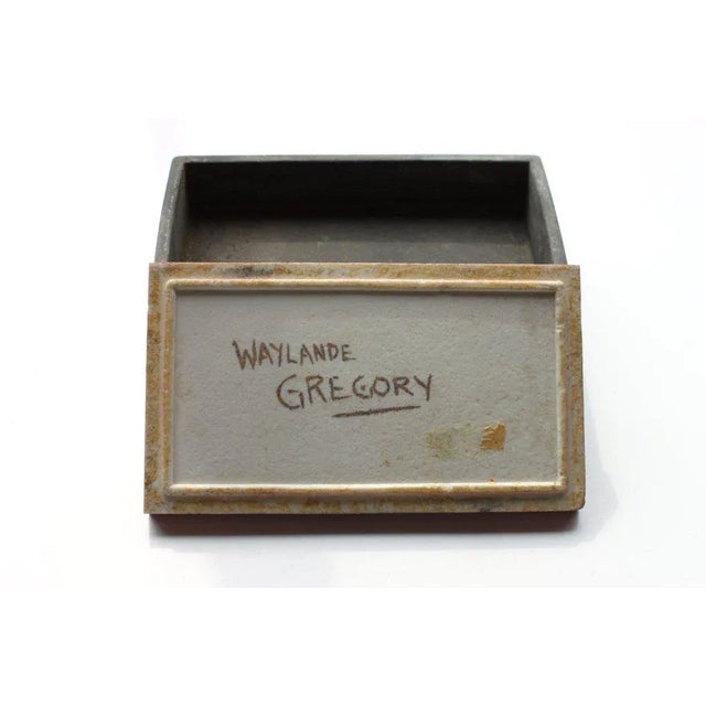 Art Deco Waylande Gregory Mid-Century Lidded Box For Sale - Image 3 of 4