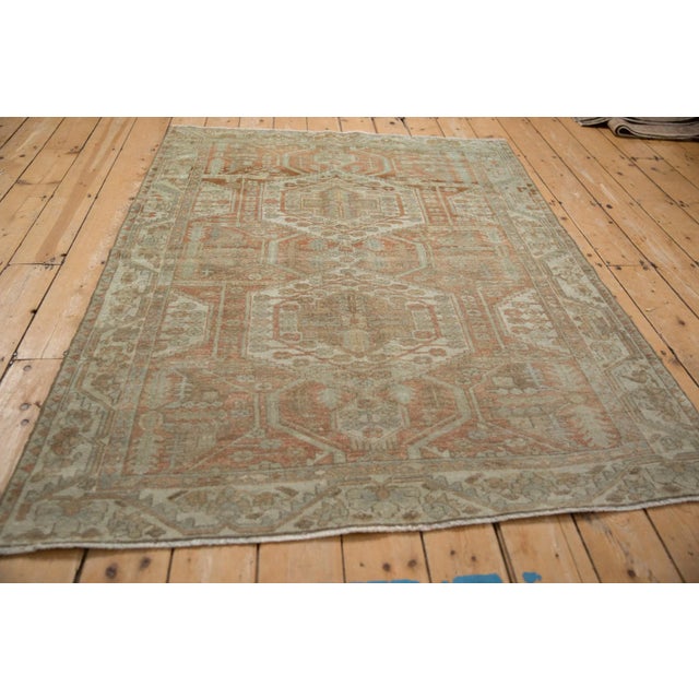 Vintage Distressed Malayer Rug - 4'7" x 6'7" For Sale - Image 9 of 12
