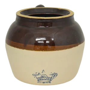 Vintage Robinson Ransbottom Blue Crown Pot/Jug