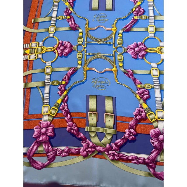 Hermès Scarf “Grand Manège” 1990 For Sale - Image 10 of 10