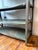 Vintage Industrial Metal Shop Display Shelving Unit For Sale - Image 4 of 12