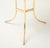 Mid-Century Modern Cedric Hartman Brass and Carrara Marble Side Table For Sale - Image 3 of 16