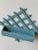 Antique Folk Art Diamond-Form Lattice Back Wall Pocket, Early 20th Century For Sale - Image 13 of 15