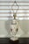 Traditional 1950s Sevres Style Gold Gilt Floral Motif Porcelain Urn Lamps - Pair For Sale - Image 3 of 15