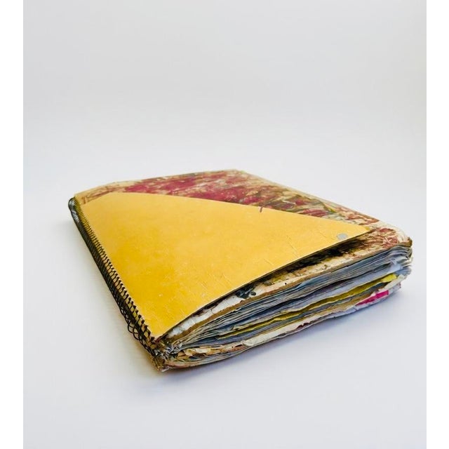 1990s Purvis Young Original One-of-a-Kind Paintings Book 60+ Works, 23x19 Outsider Art For Sale - Image 5 of 7