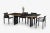 Giovanni Offredi for Saporiti Dining Table in Birdseye Maple For Sale In Chicago - Image 6 of 9