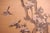 Antique Japanese Painted Silk Panel with Flowers and Birds Decor, 1900s For Sale - Image 3 of 7