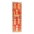Vintage Zabihi Collection Turkish Pictorial Anatolian Red Runner - 3'1" x 9'4" For Sale