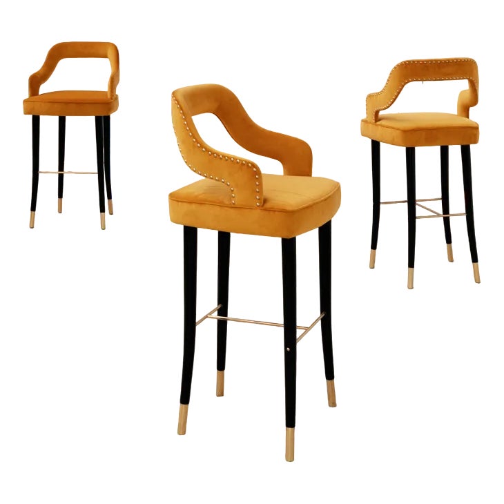 Kelly Bar Chair by Ottiu | Chairish