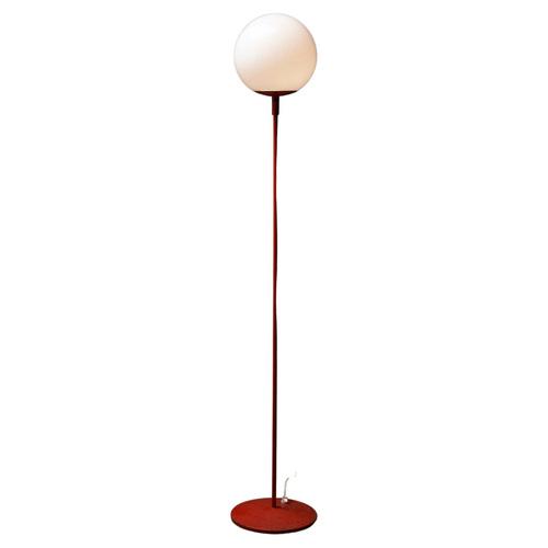 Stem Floor Lamp with Glass Sphere Bag Turgi, 1960s For Sale - Image 11 of 11