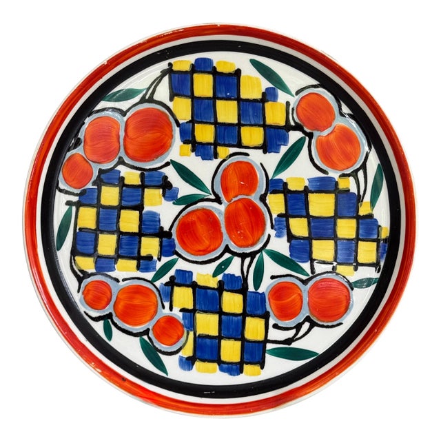 Art Deco Era Ditmar Urbach Decorative Platter For Sale