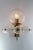 Large Hotel Wall Chandeliers with Brass Fixture, 1970s, Set of 20 For Sale - Image 6 of 10
