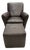 Calia Italian Leather Chair and Ottoman For Sale