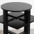 Charles Rennie Mackintosh Black Lacquered Domino Side Table attributed to Charles Rennie Mackintosh, 1970s For Sale - Image 4 of 12