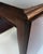 1950s Antique-Style Mahogany Drop-Leaf Gateleg Table For Sale - Image 9 of 10