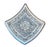 Wood 1990s Contemporary White Mother-of-Pearl Inlay Side Table For Sale - Image 7 of 9