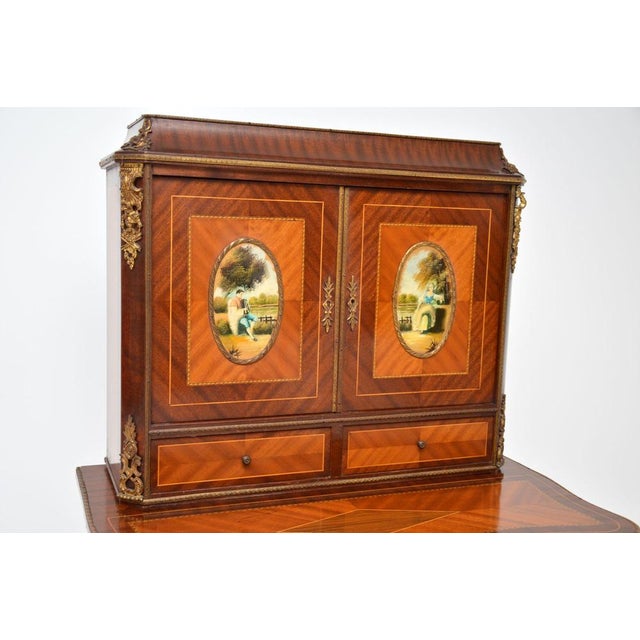 1930s French Ormolu Mounted Writing Desk, 1930s For Sale - Image 5 of 11
