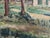 Early 20th Century Folk Art Landscape Oil Painting, Framed For Sale - Image 6 of 11