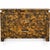 Wood Henredon Asian Modern Ming Style High Gloss Lacquer Faux Tortoise Drip Glaze Chest / Table / Trunk For Sale - Image 7 of 7