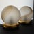 Sculptural Table Lamps with Glass Globes, Set of 2 For Sale - Image 12 of 17