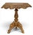 English Antique Anglo-Indian Carved Wood Elephant Table For Sale - Image 3 of 7